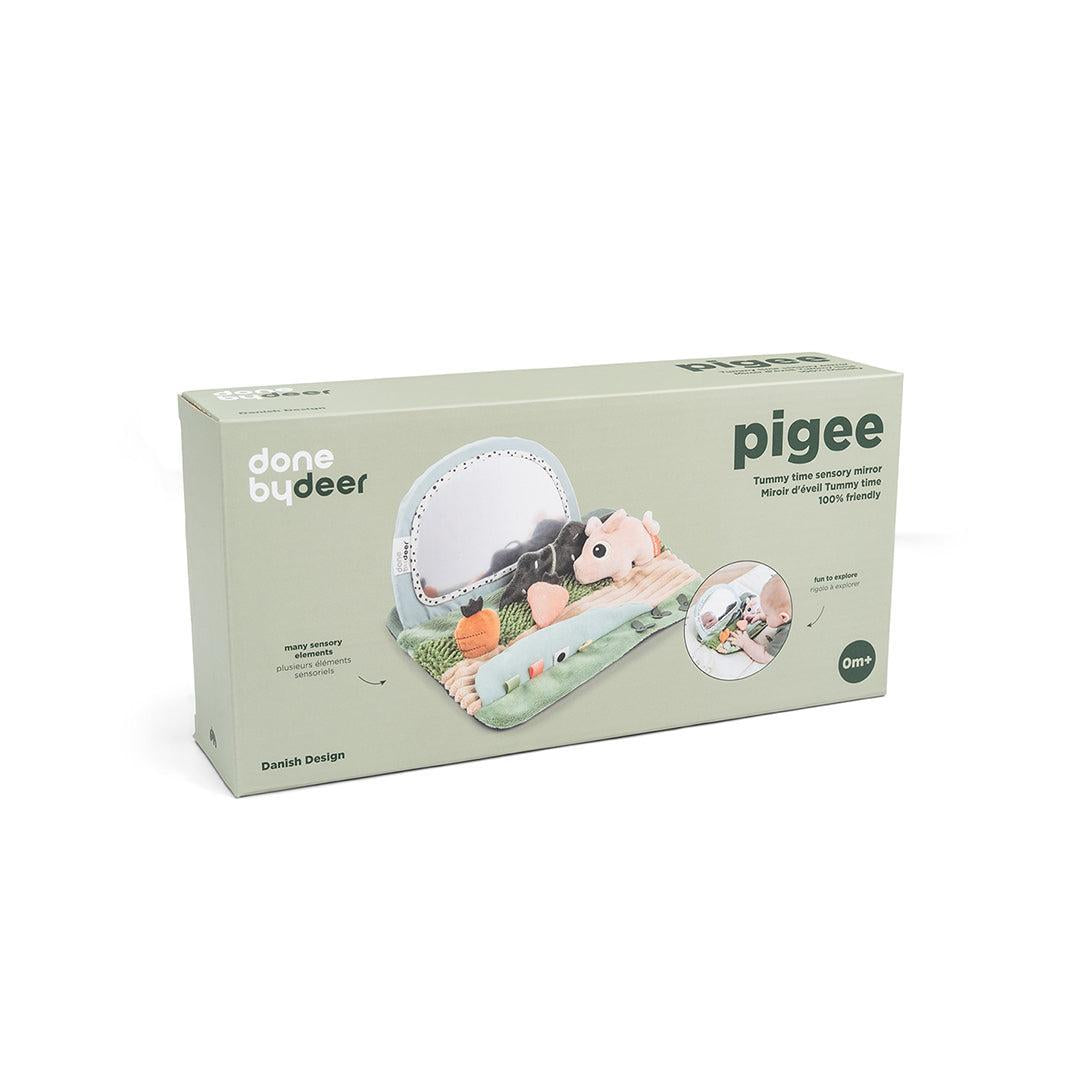  Done By Deer Tummy Time Sensory Mirror - Tiny Farm Colour Mix、mySite、merchandisen