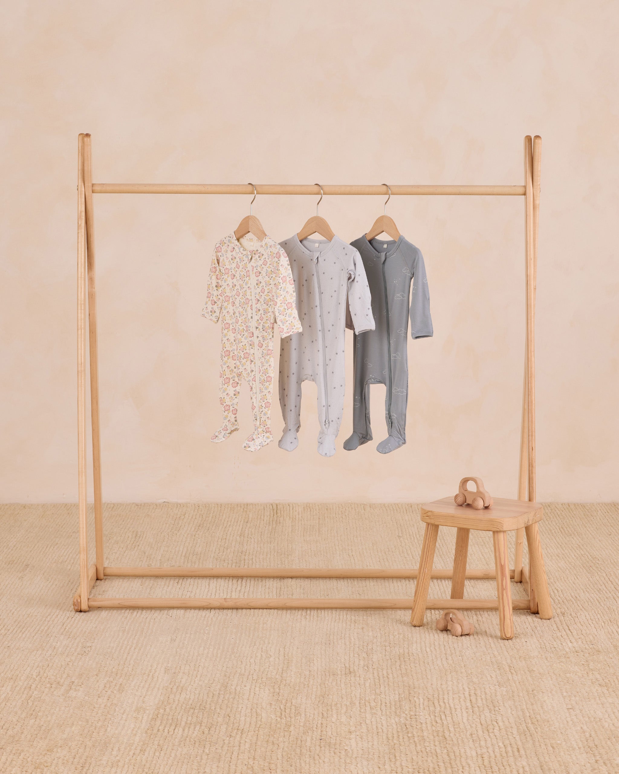  Bamboo Zip Footie || Clouds、mySite、layawaytickets