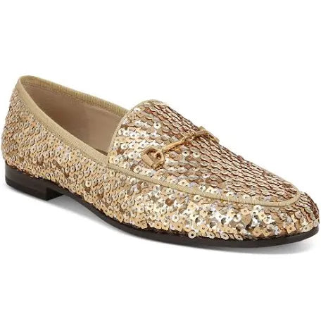 Sam Edelman Loraine Gold Loafers、mySite、garagedoors4me