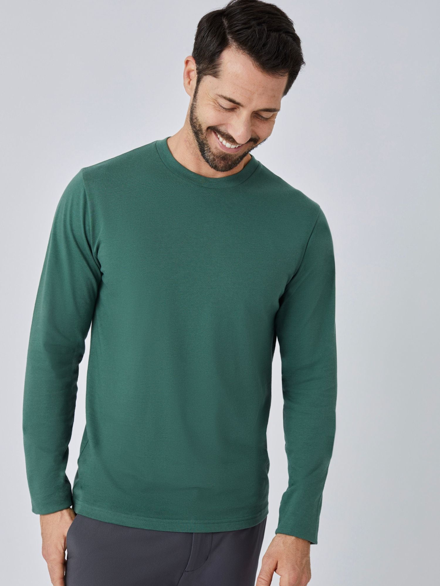  Alpine Green Long Sleeve Crew Neck FINAL SALE、mySite、ghnorth