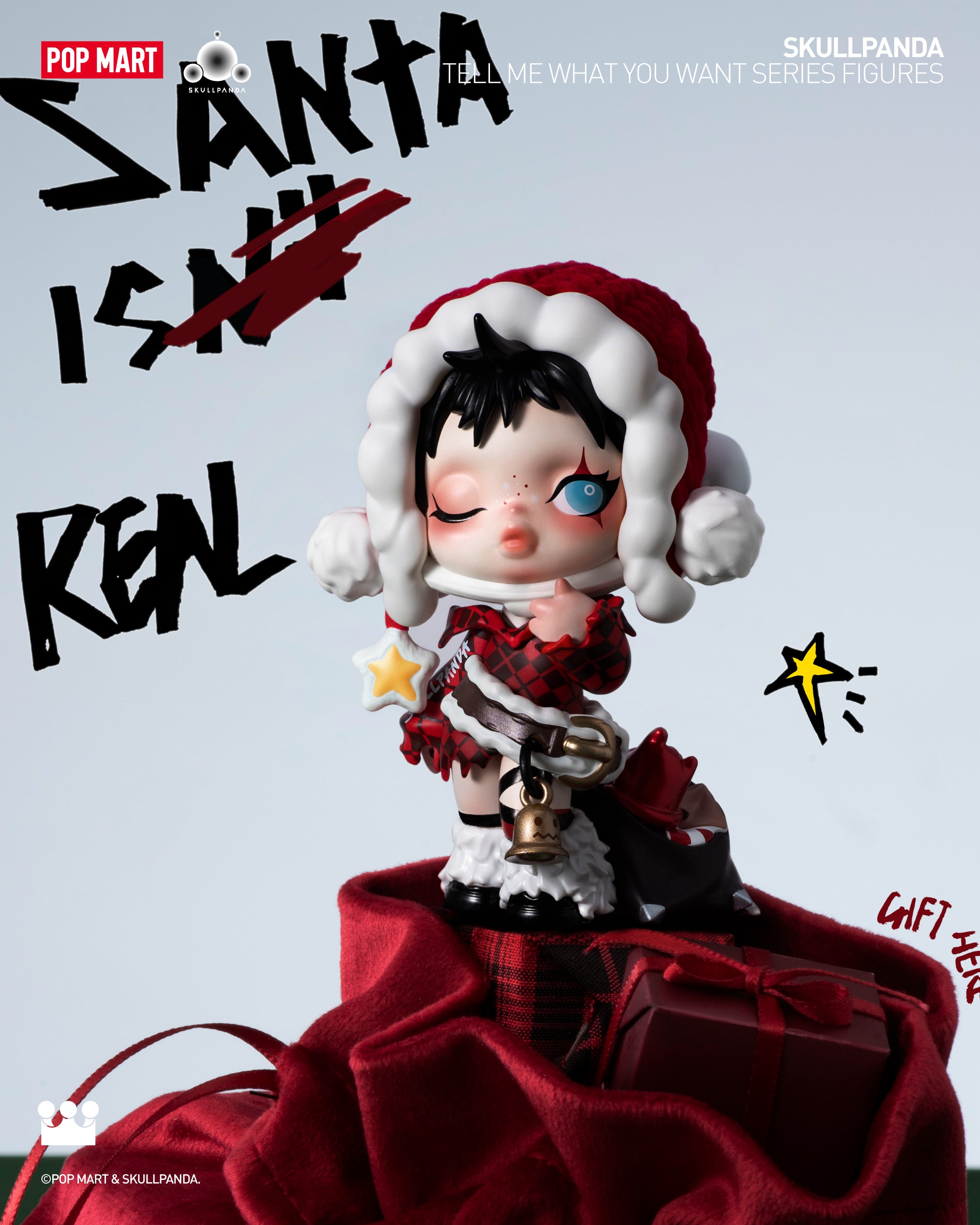  POP MART SKULLPANDA Tell Me What You Want Series Figures、mySite、greenlandpopulation