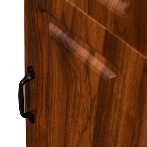 Home Office Computer Desk with Hutch, Antiqued Black finish、、casual