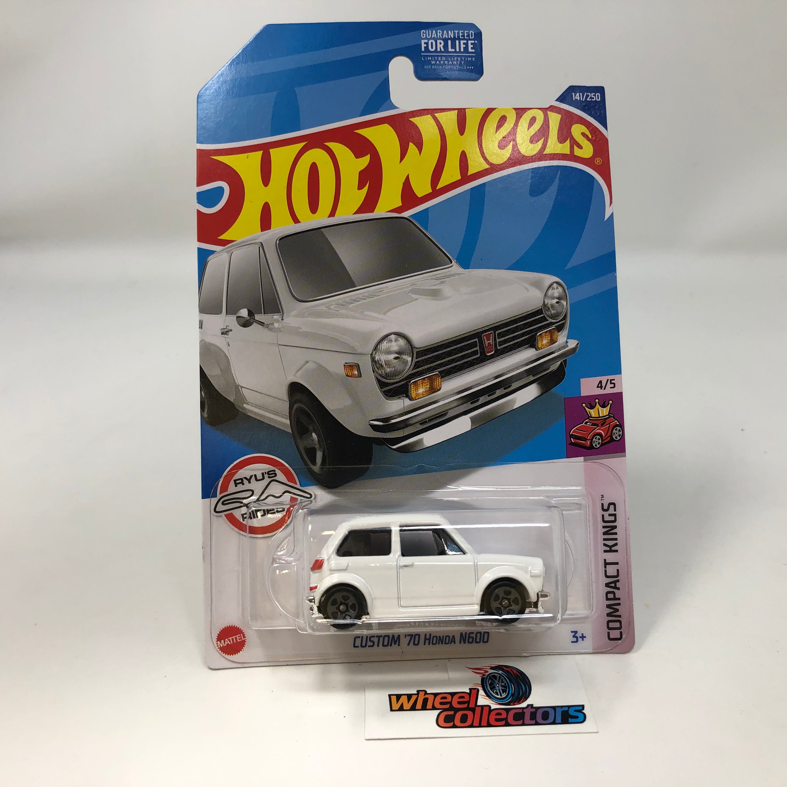 Custom '70 Honda N600 #141 * White * 2022 Hot Wheels、mySite、hgirdovlk