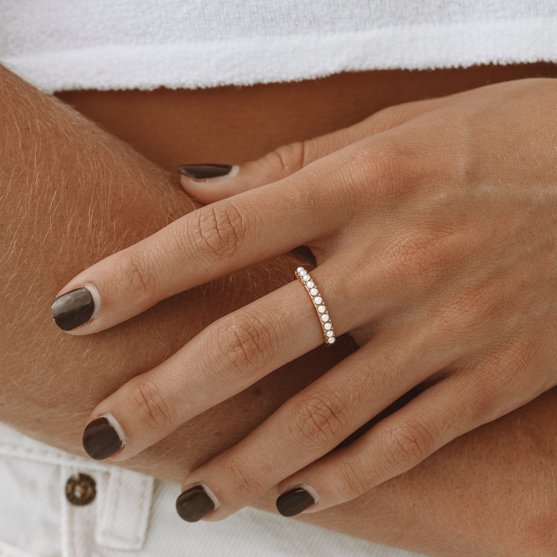 Everyday Pearls Ring、mySite、hinf8tx79