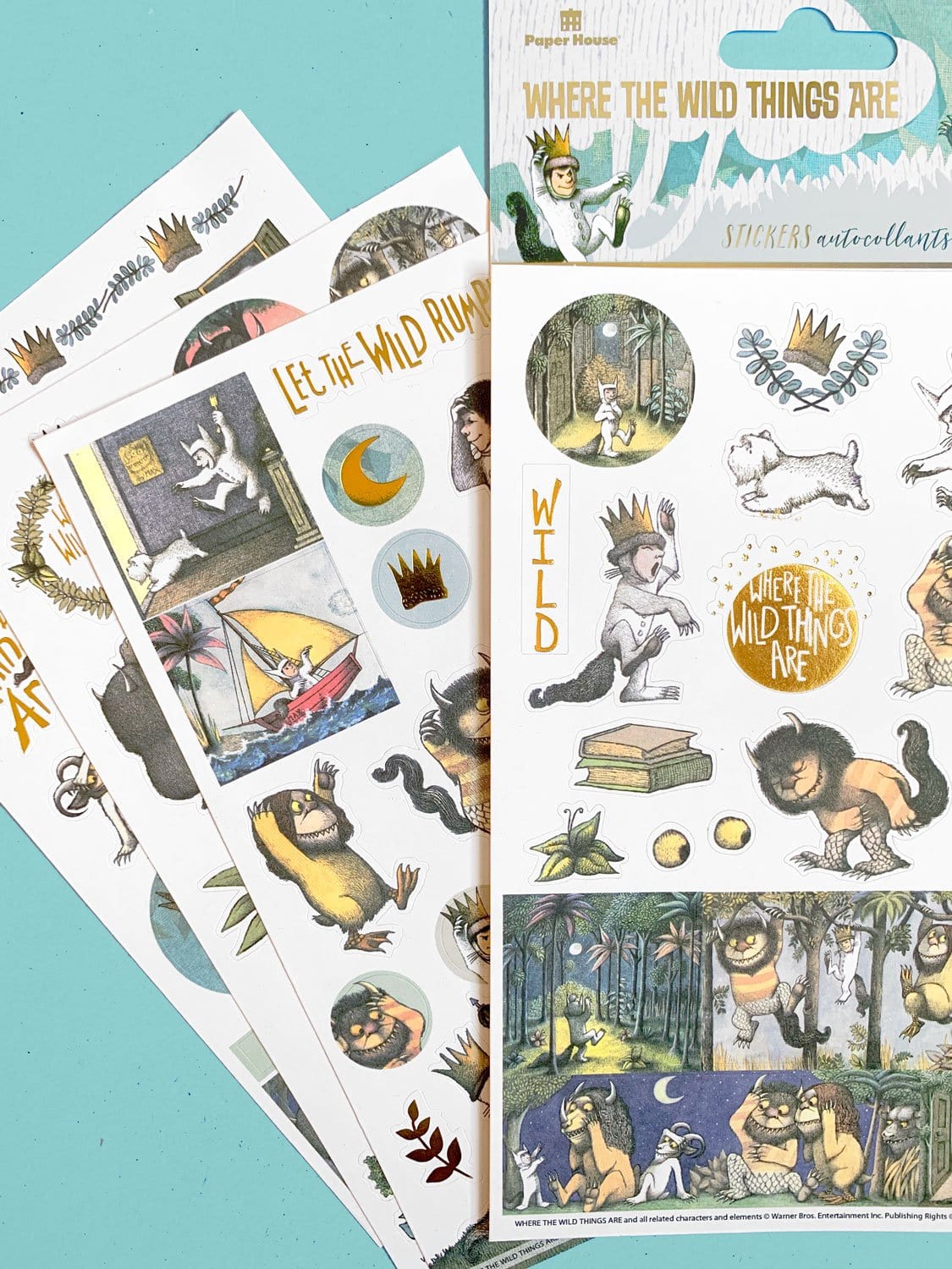  Decorative Stickers - Where the Wild Things Are Sticker Pack、mySite、ghnorth