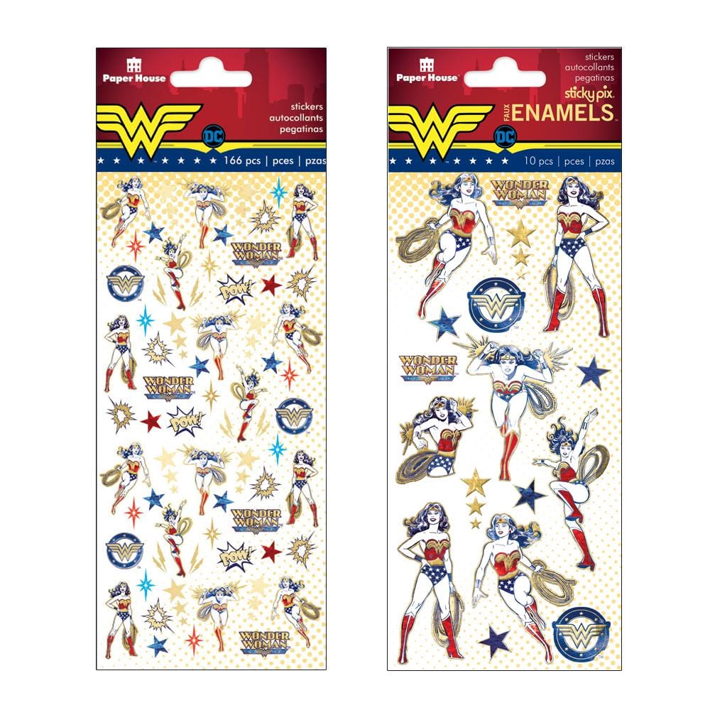  Weekly Planner Set - Undated Wonder Woman Mini、mySite、ghnorth