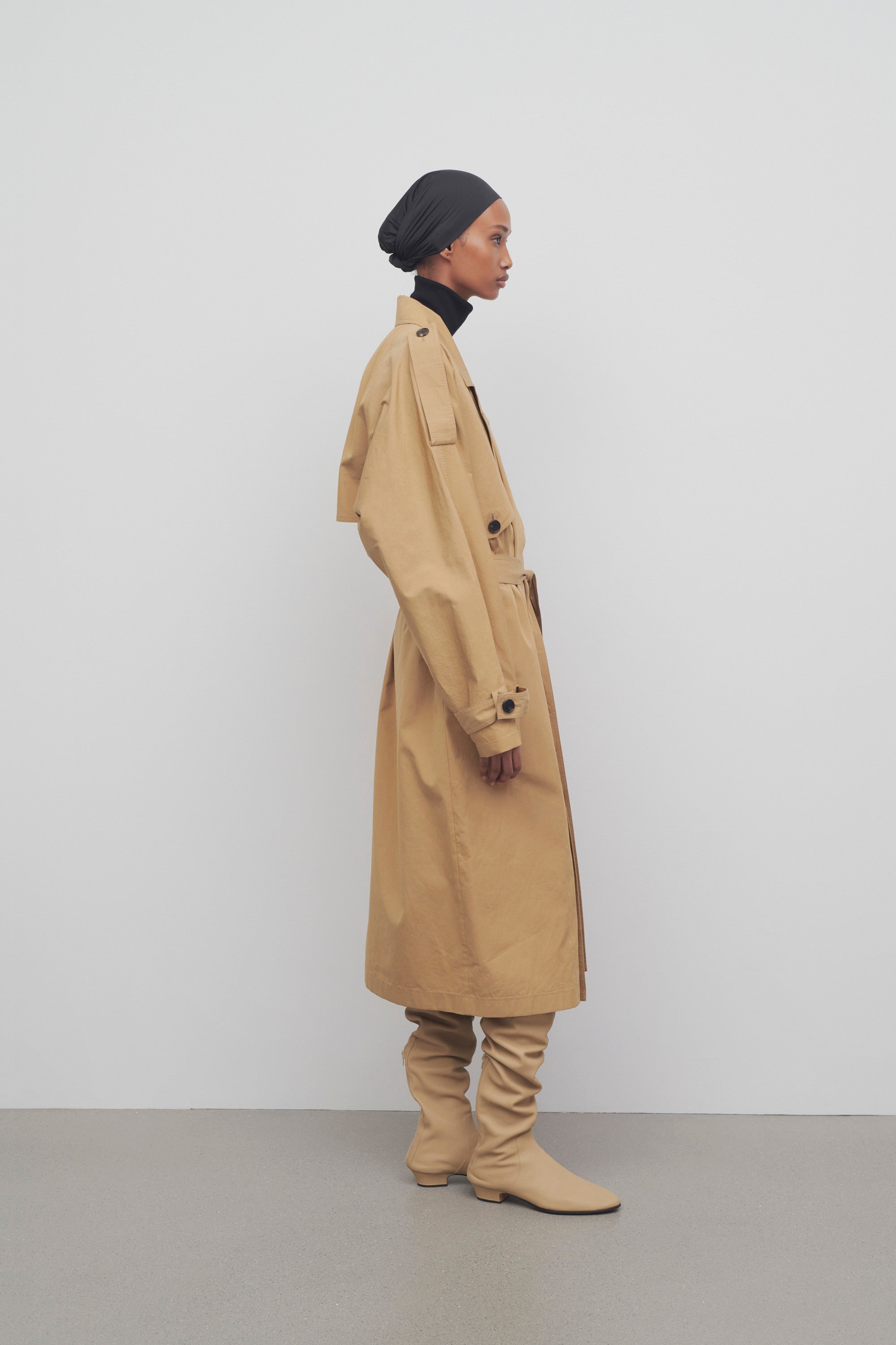 Marvin Coat in Cotton、mySite、aoinhome