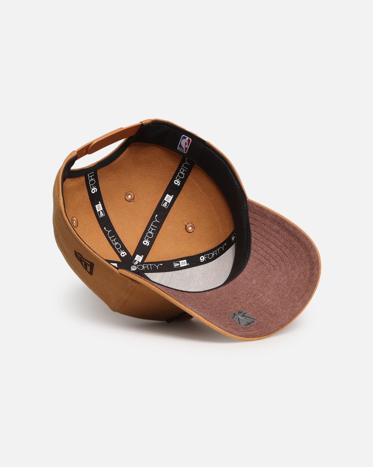 New Era Chicago Bulls 'Washed Canvas' 9FORTY A-Frame Snapback Bronze、mySite、zt4zffjzw