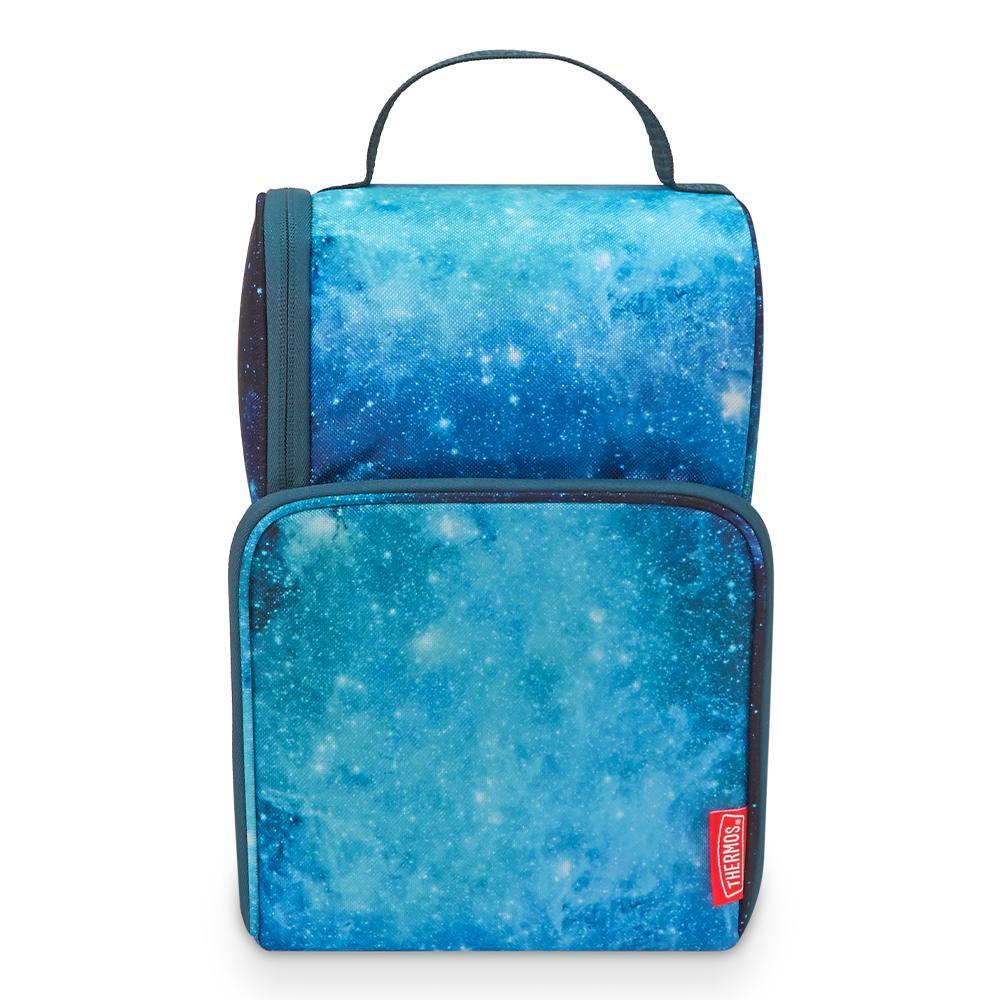 DUAL COMPARTMENT LUNCH BOX GALAXY TEAL、mySite、noshort