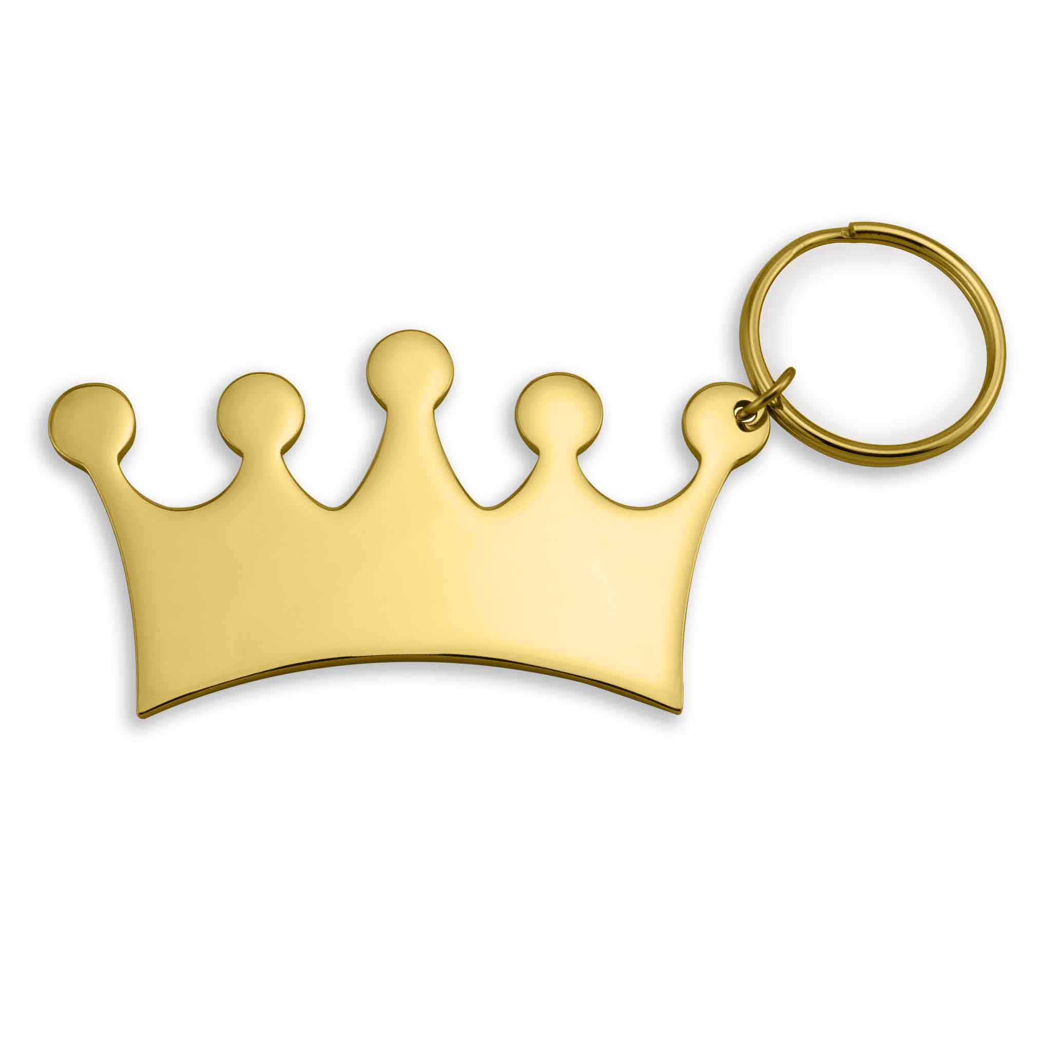 Stainless Steel Engravable Crown Keychain / SBB0288、mySite、dreamappss