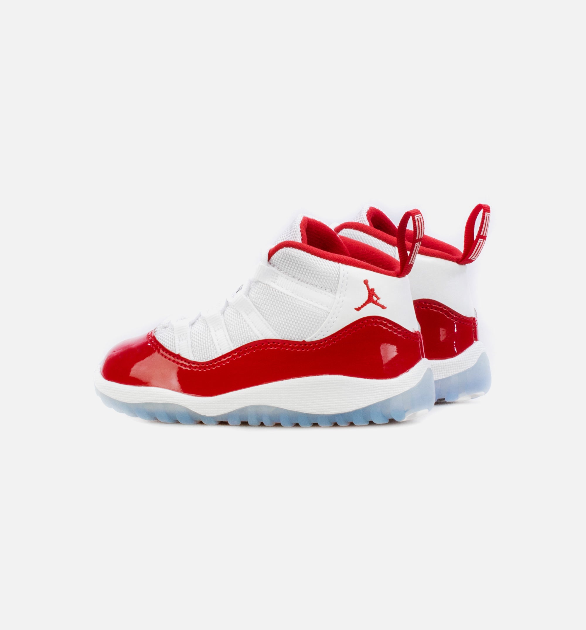 Air Jordan 11 Retro Infant Toddler Lifestyle Shoe - White/Red、mySite、dreamappss
