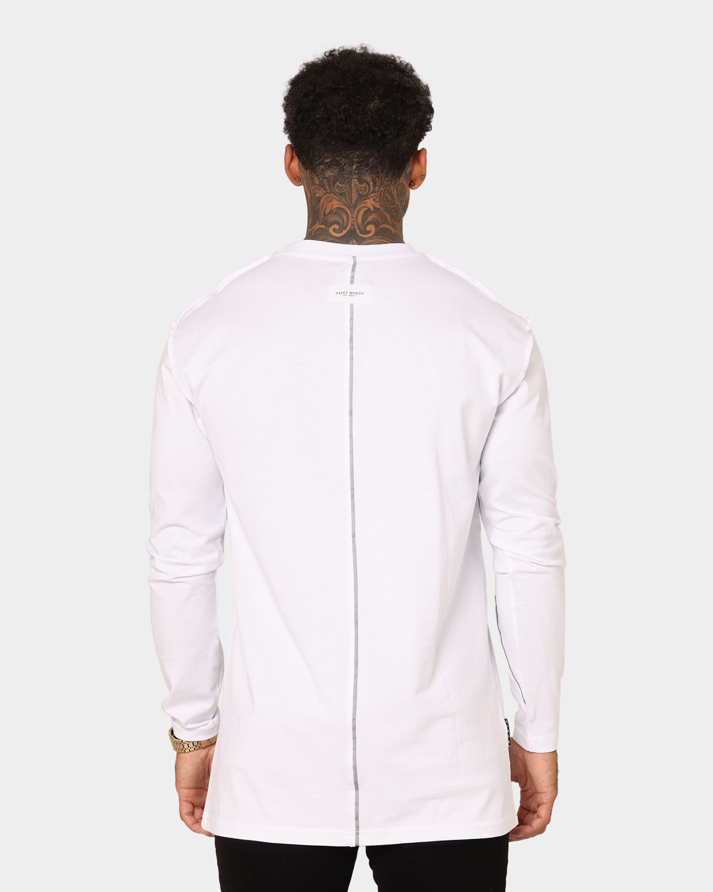 Saint Morta Polaris Long Sleeve T-Shirt White/3M、mySite、zt4zffjzw