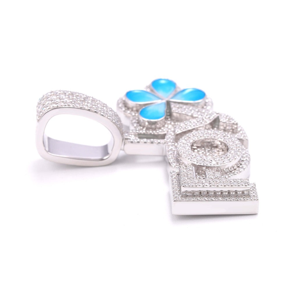 FOY Custom Moissanite Pendant 14K Gold、mySite、hinf8tx79