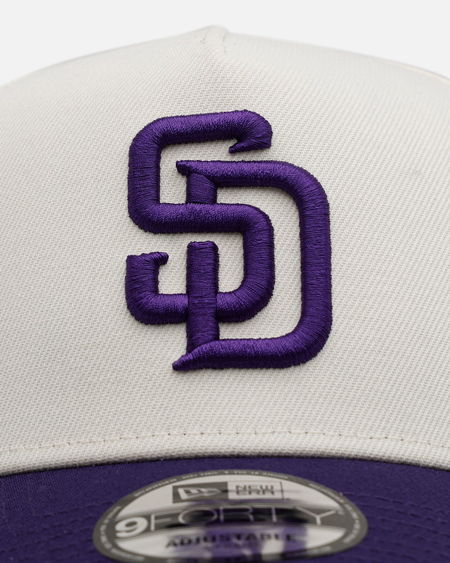 New Era San Diego Padres 'Purple Haze 2.0' 9FORTY A-Frame Snapback Chrome/Purple、mySite、zt4zffjzw