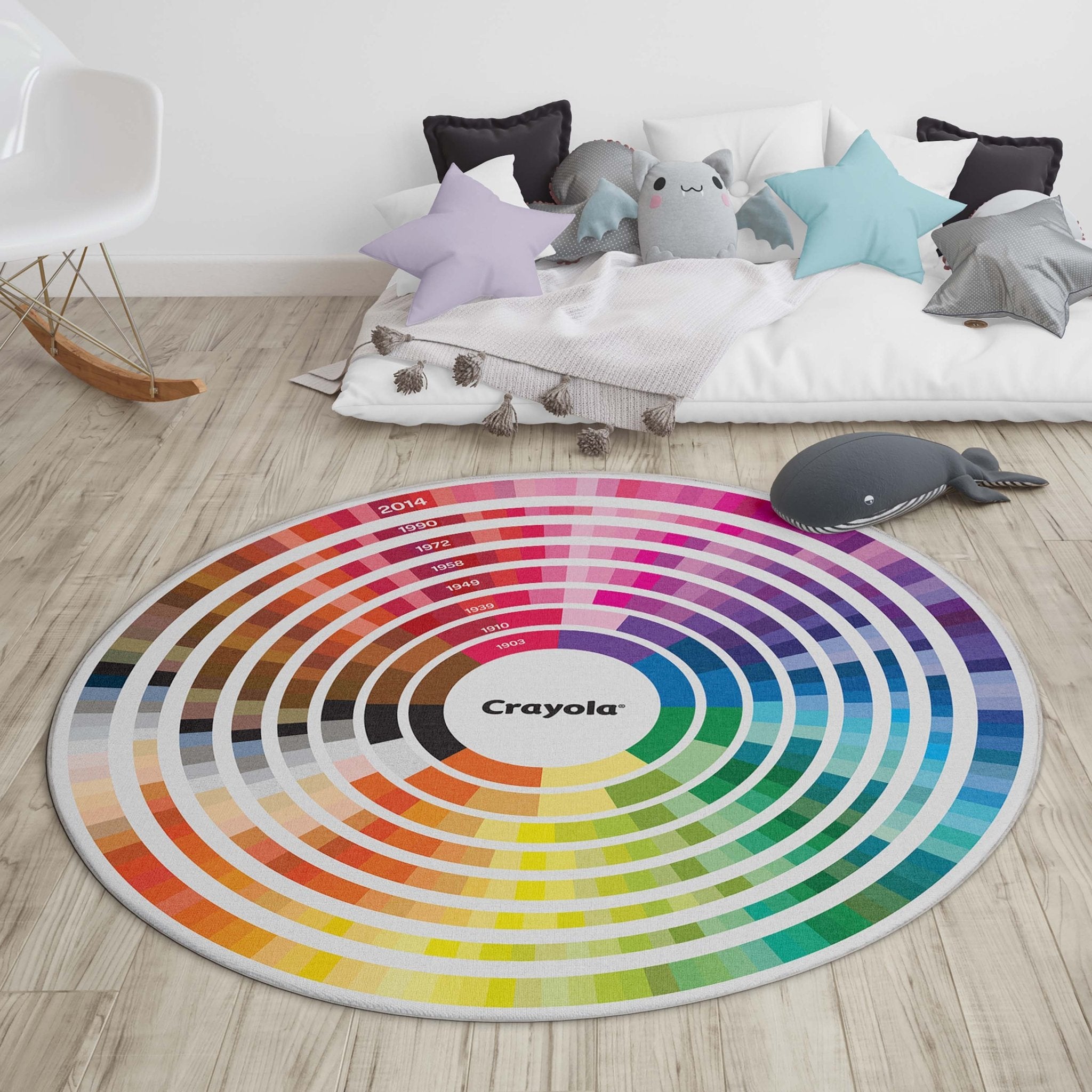 Crayola Color Wheel Multicolor Area Rug By Well Woven、mySite、gigharbornorthrealestate