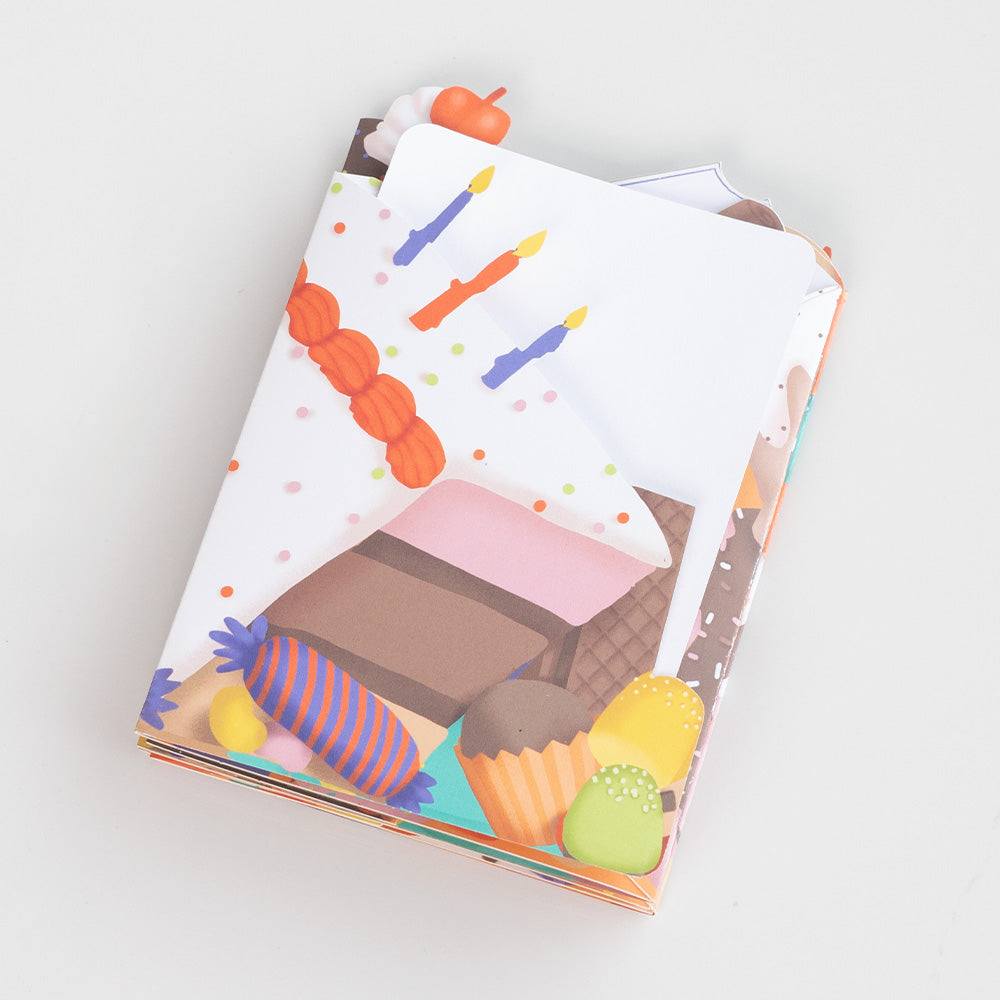 Sweet Birthday Wishes Loooooong Card™ (Expands to 2 feet)、mySite、solidvoid