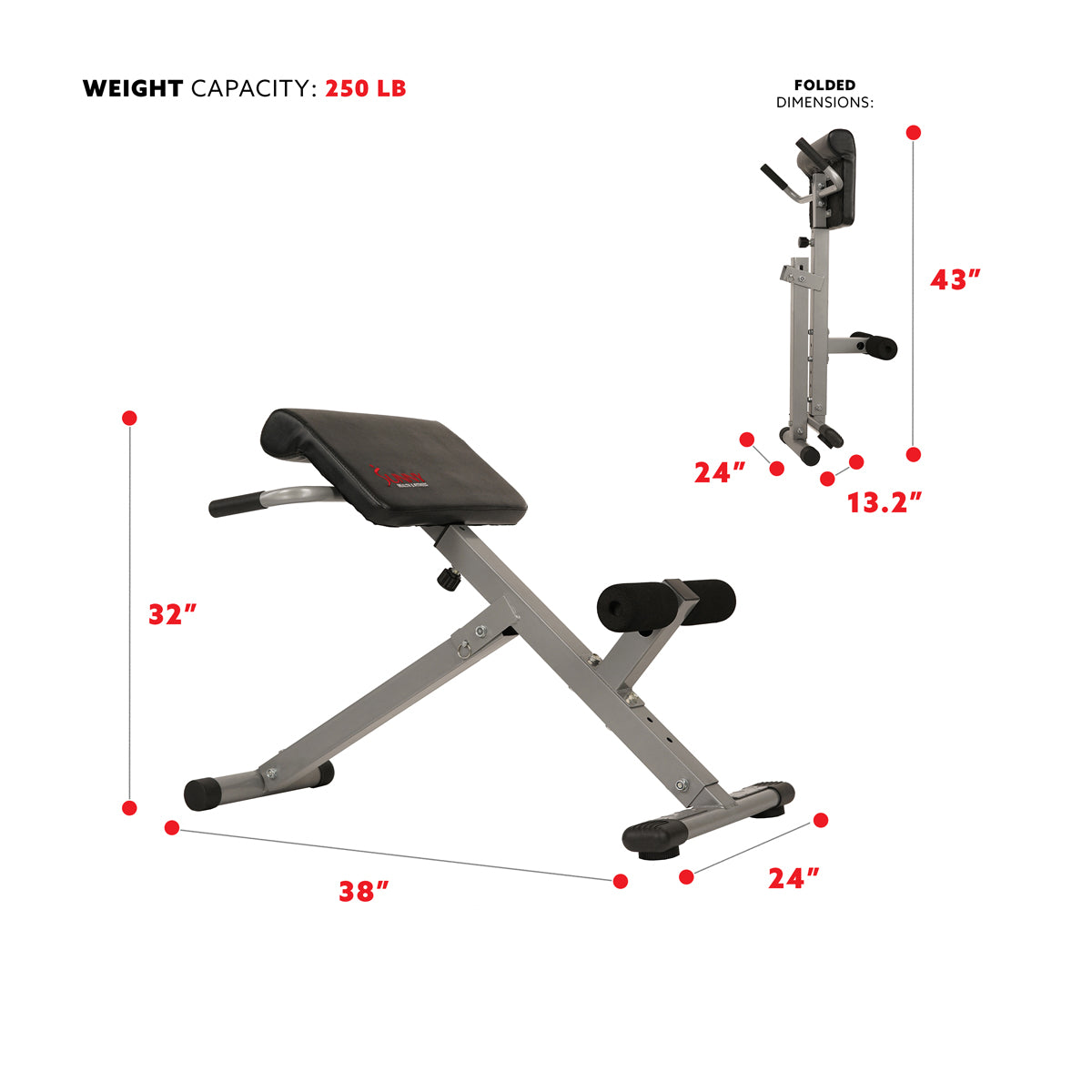  Sunny Strength™ 45 Degree Hyperextension Roman Chair、mySite、ghnorth