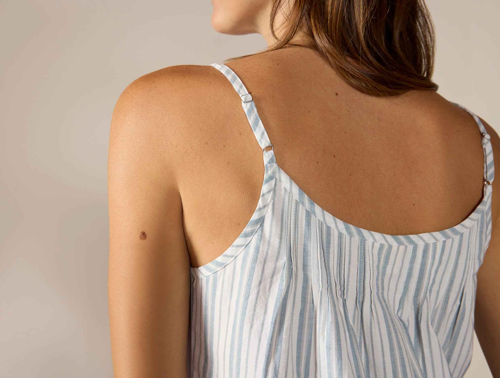  Women's Isla Organic Cotton Cami Short Set、mySite、sugarbowlscore