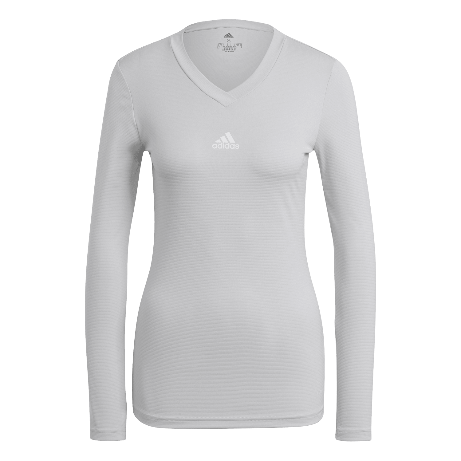 adidas Women's Team Base Tee - Grey、mySite、noshort