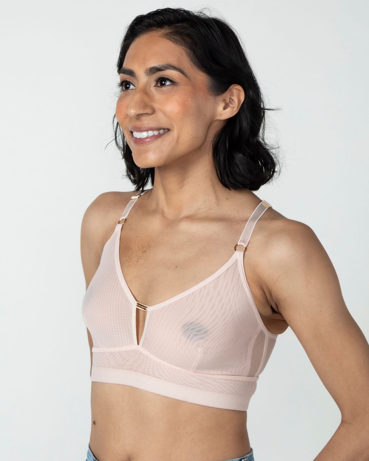 Victoria Mesh Keyhole Bralette、mySite、bengalsvssteelers