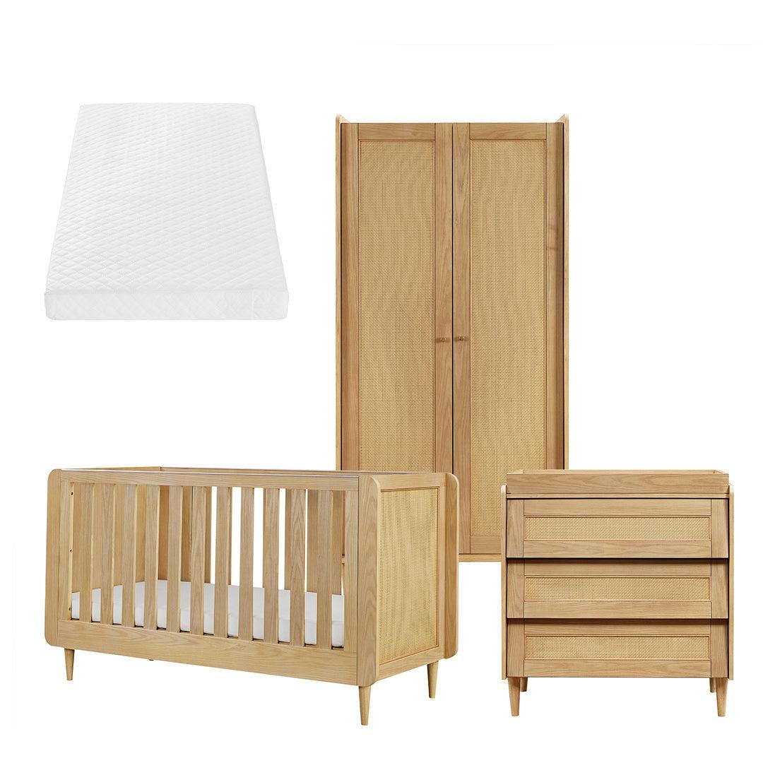  Tutti Bambini Japandi 3 Piece Room Set - Light Oak、mySite、merchandisen