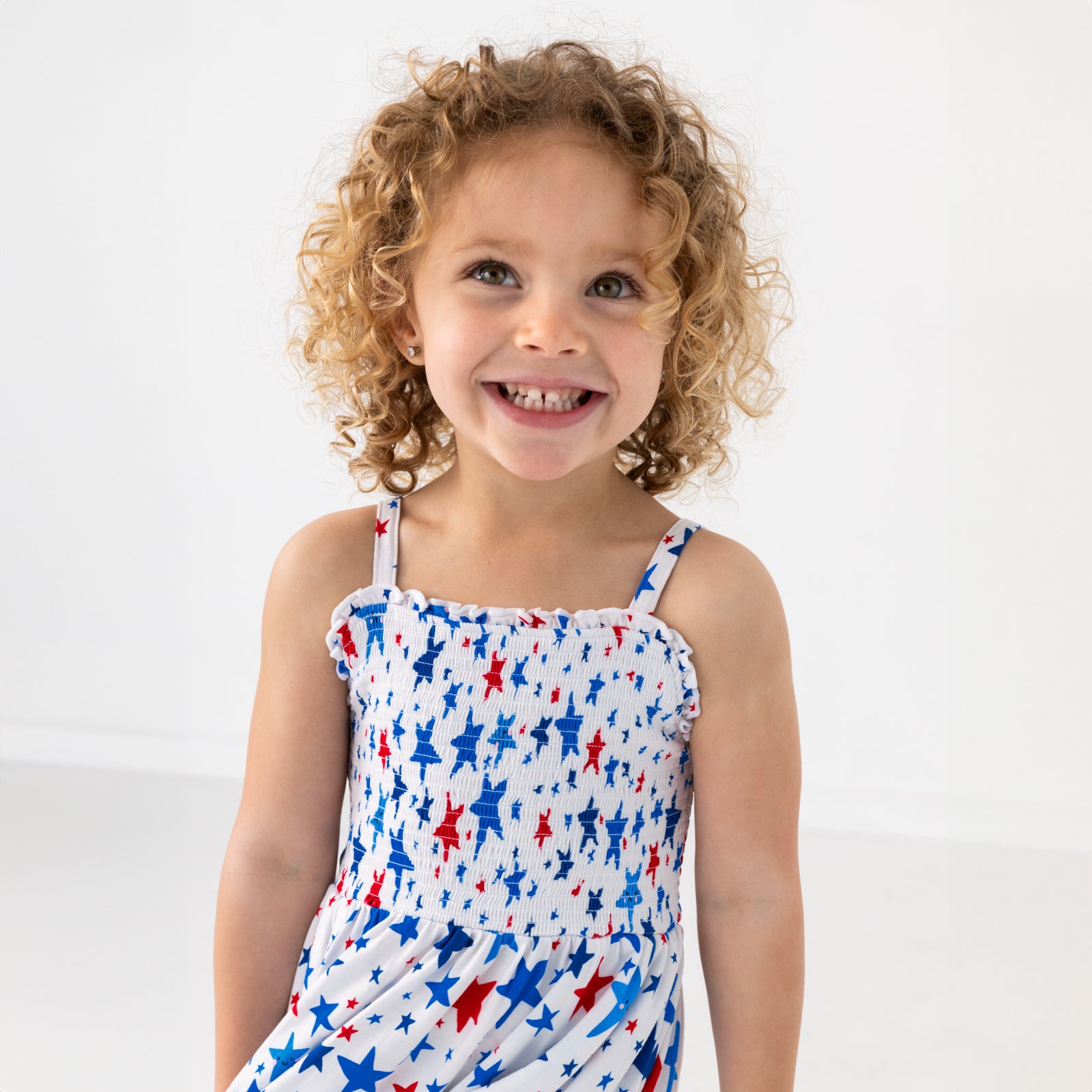 Bright Stars Smocked Dress、mySite、g9winljtr