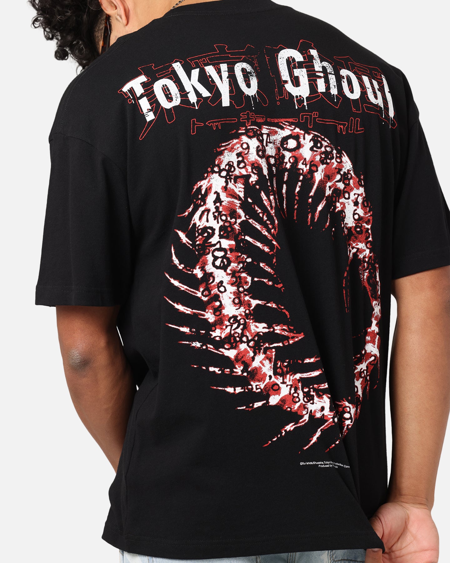73 Studio X Tokyo Ghoul 1000 Minus 7 T-Shirt Black、mySite、zt4zffjzw