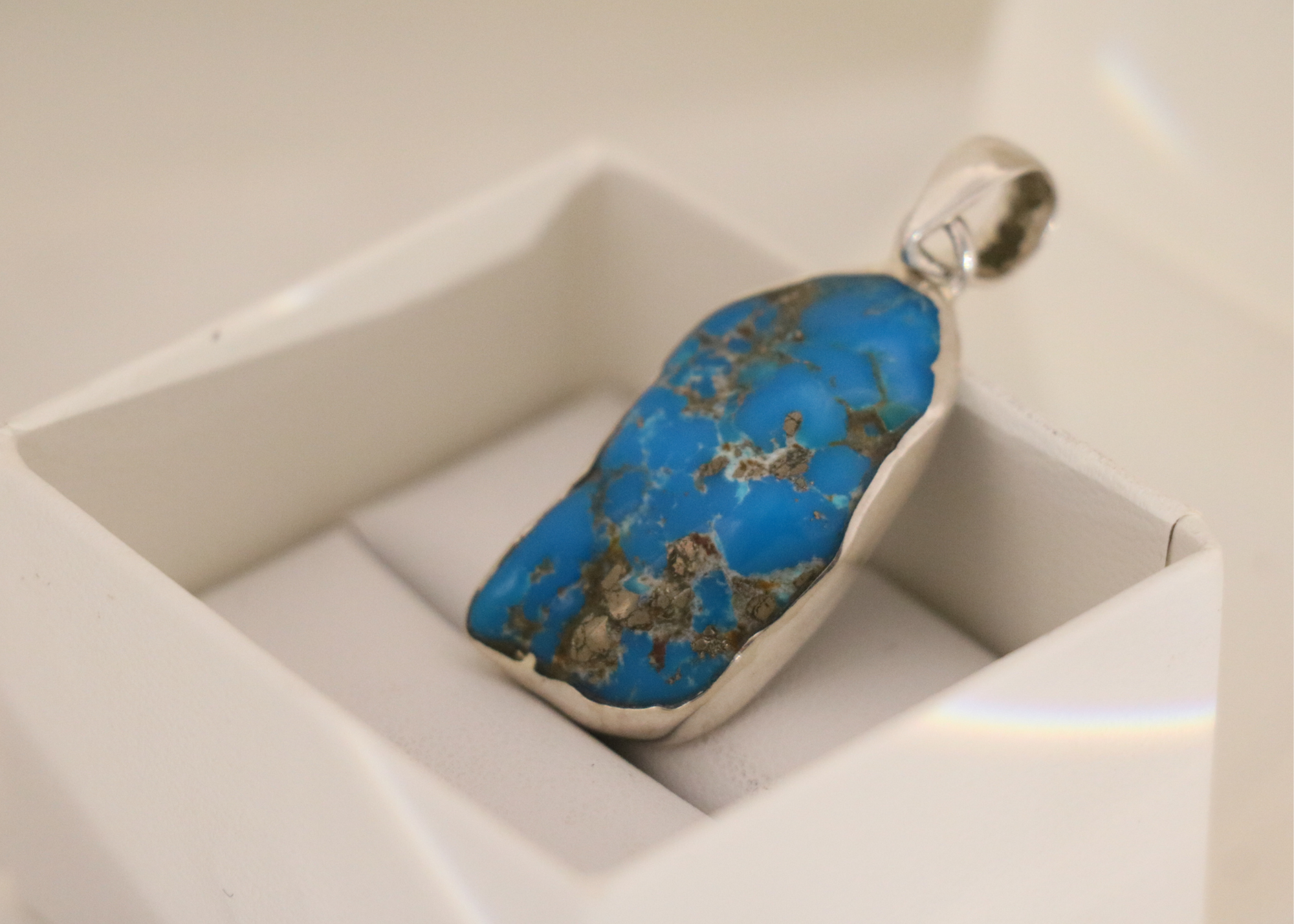 Natural Turquoise Pendant、mySite、topwebapps