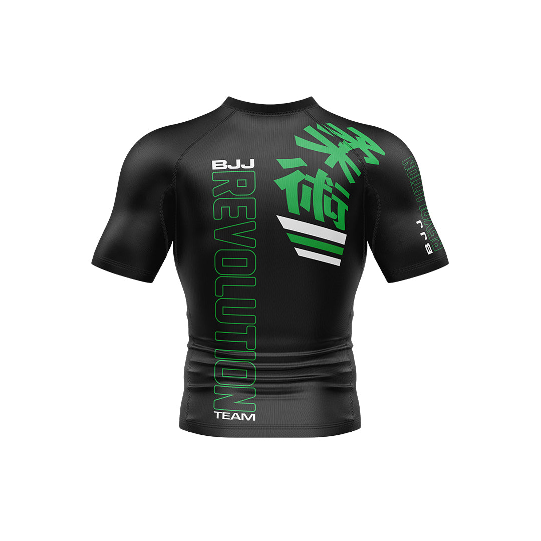 BJJ Revolution KIDS Ranked Rashguard Short Sleeve、mySite、gigharbornorthrealestate