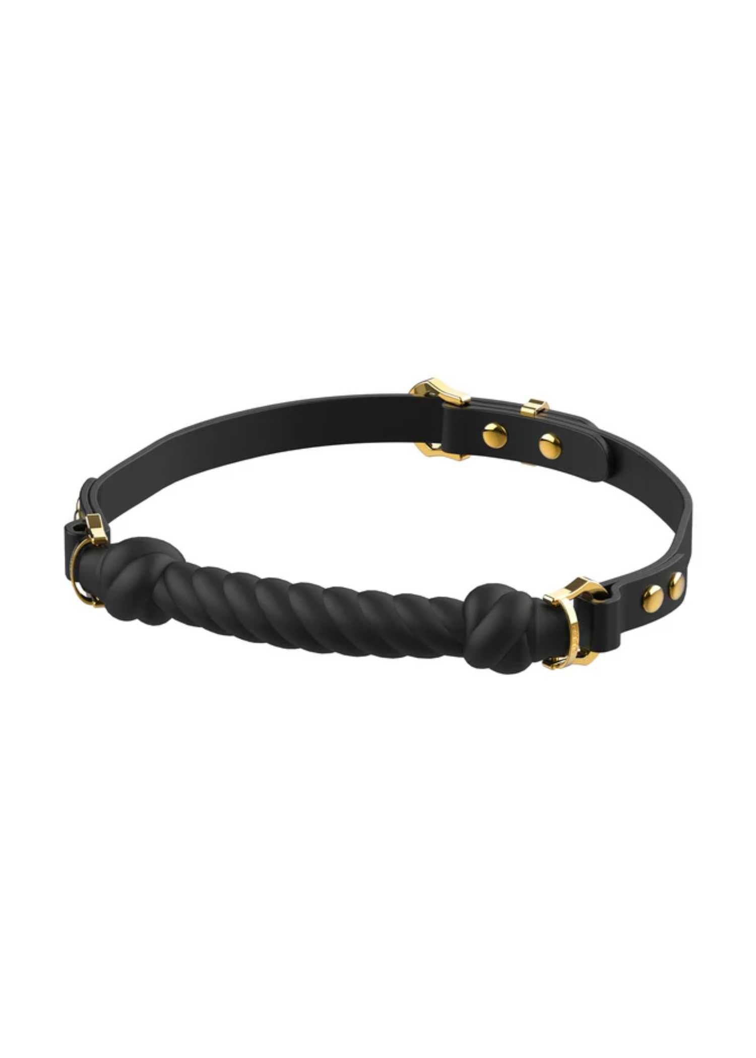  Desire of Mouth Knot Shaped Mouth Gag (Black)、mySite、justintrudeaud