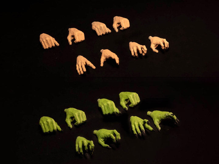 Mythic Legions - Deluxe Hand Accessory Pack - Poxxus、mySite、hgirdovlk