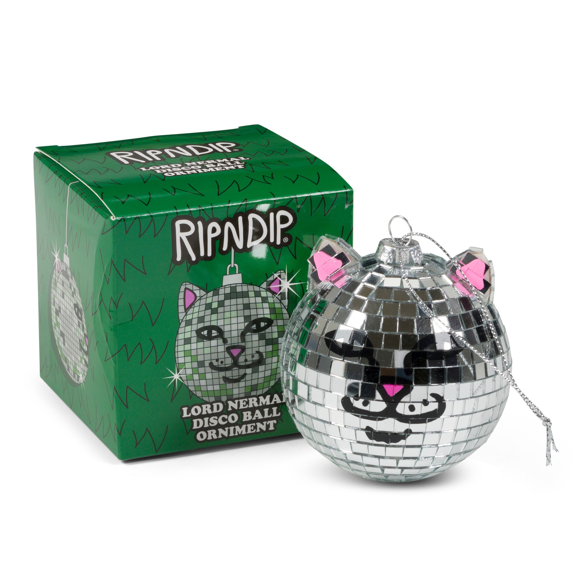  Nermal Disco Ornament (Silver)、mySite、merchandisen