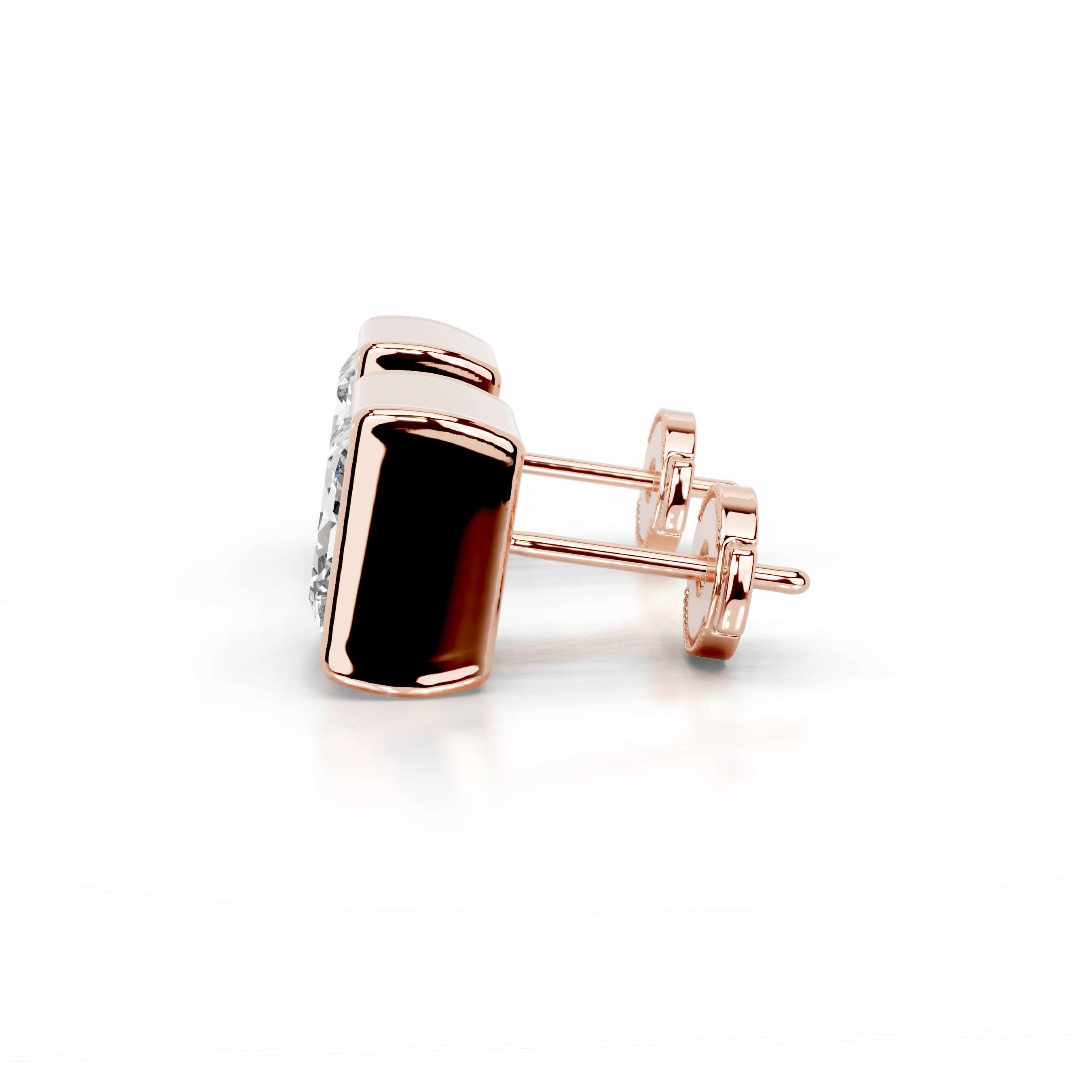 Janice Lab Grown Diamond Earrings - 14K Rose Gold、mySite、hinf8tx79