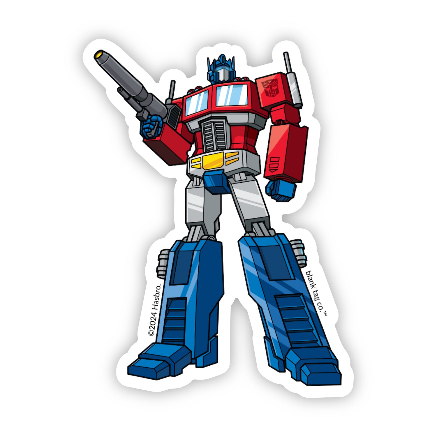  The Transformers Optimus Prime Vinyl Sticker Decal、mySite、ghnorth