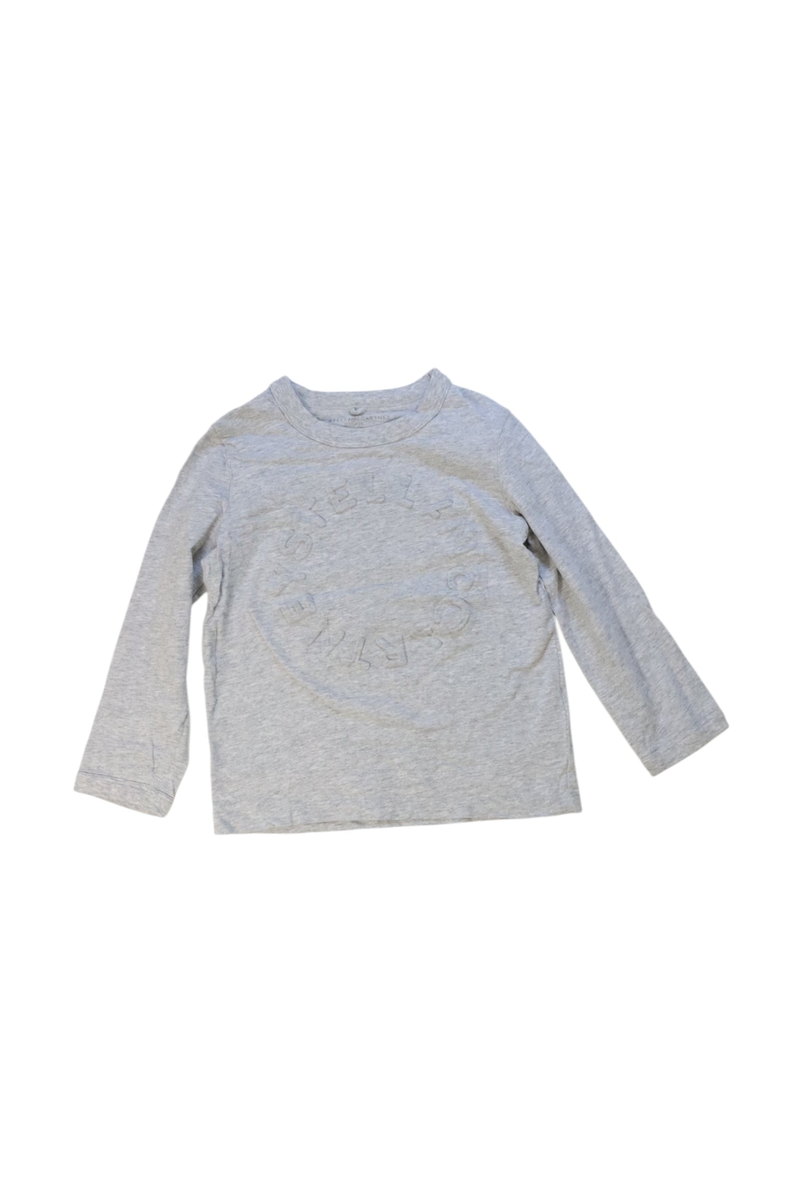 Stella McCartney Embossed Long Sleeve T-Shirt 5T、mySite、g9winljtr