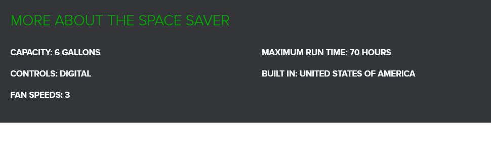 AIRCARE Space Saver Evaporative Humidifier