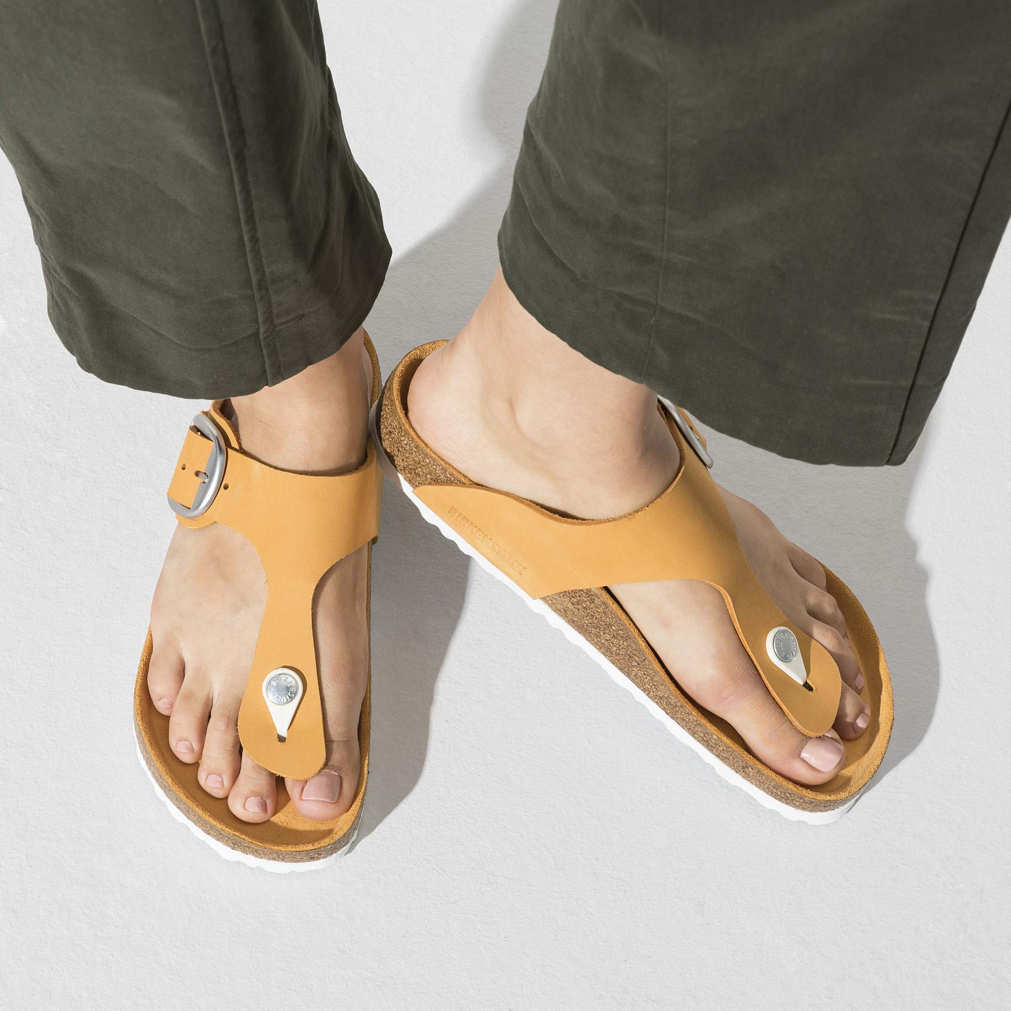 Gizeh Big Buckle Nubuck Leather、mySite、gtrtttuynbv