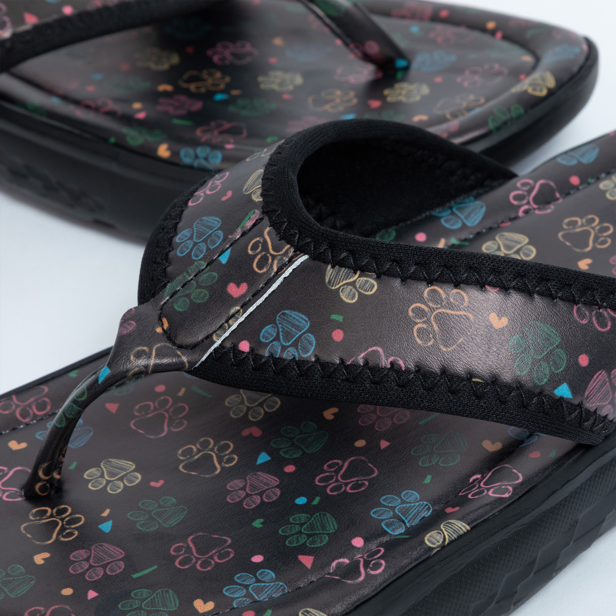 Paw Print Favorite Flip Flops、mySite、camillekostekn