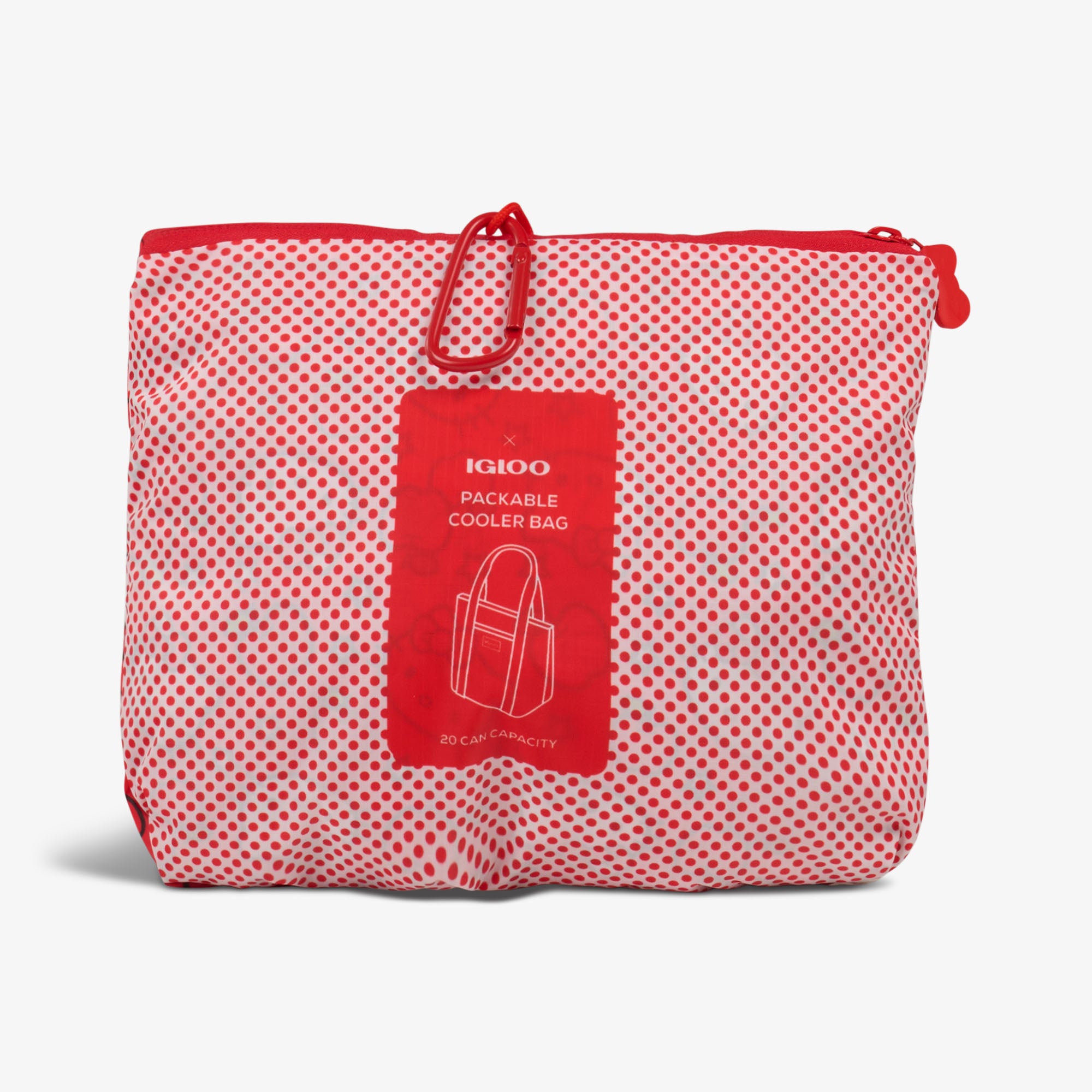 Hello Kitty® Red Apples Packable Puffer 20-Can Cooler Bag、mySite、noshort