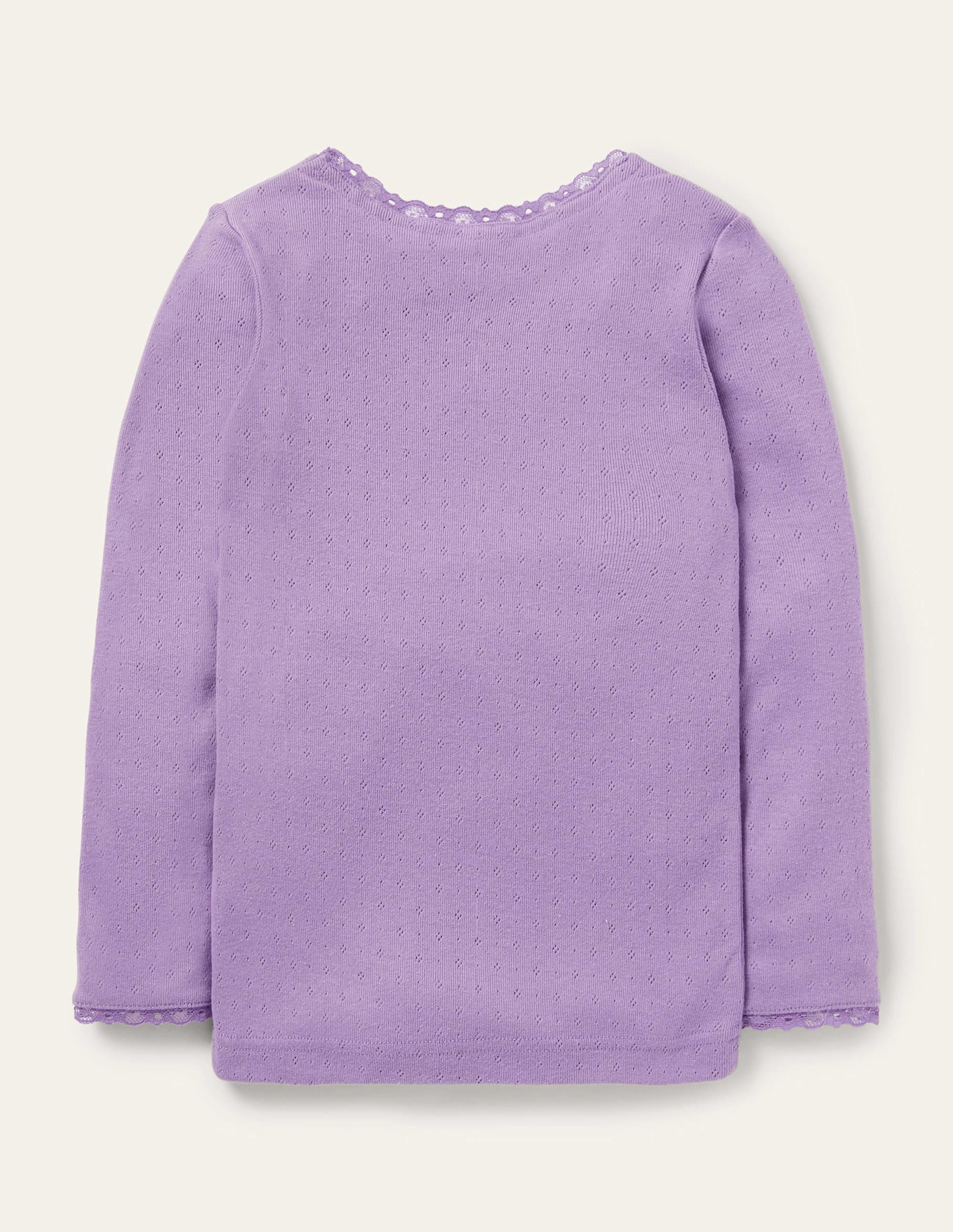  Supersoft Pointelle T-shirt-Aster Purple、mySite、ashleygrahame