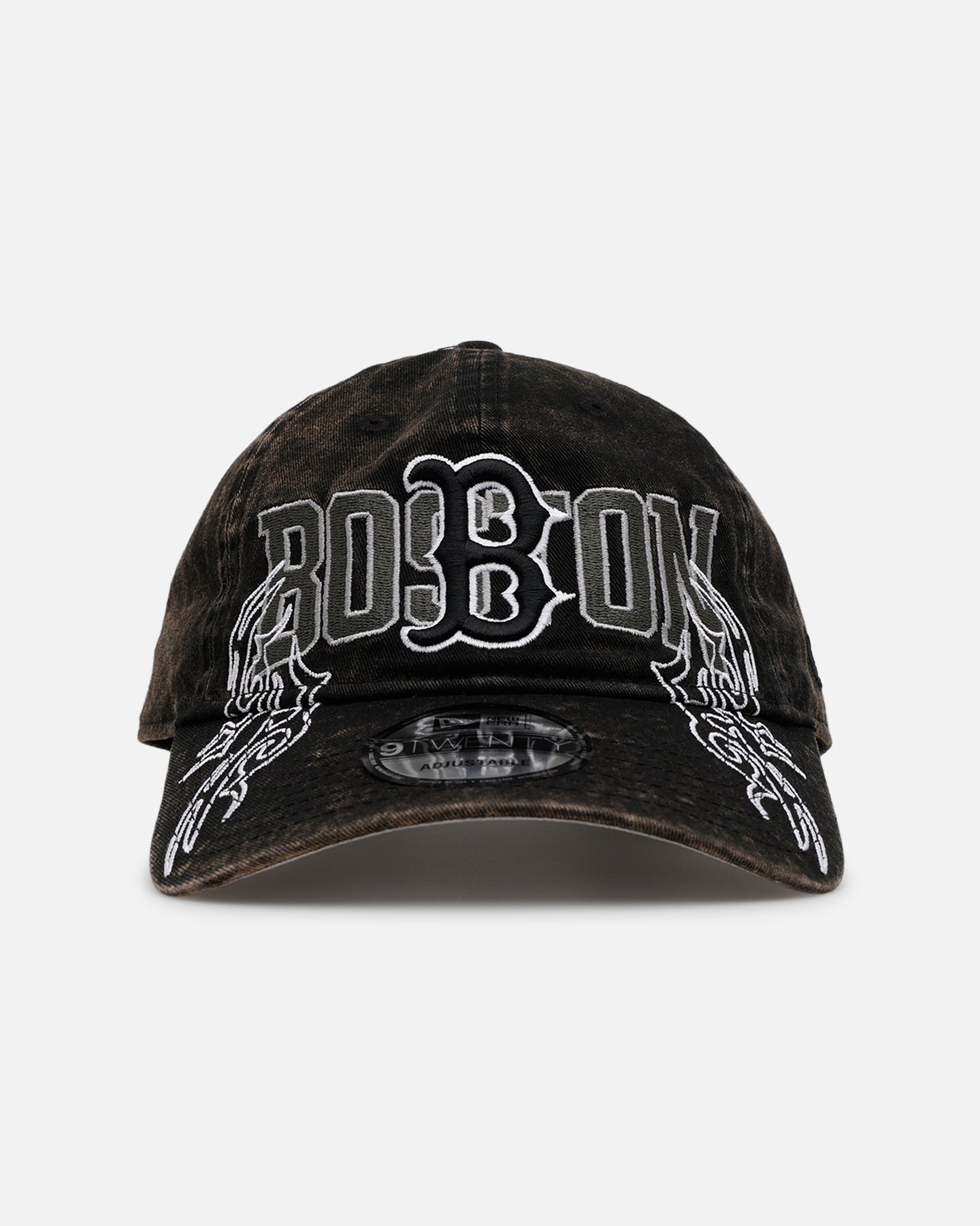 New Era Boston Red Sox 'Tribal' Classic Casual Strapback Washed Black、mySite、zt4zffjzw