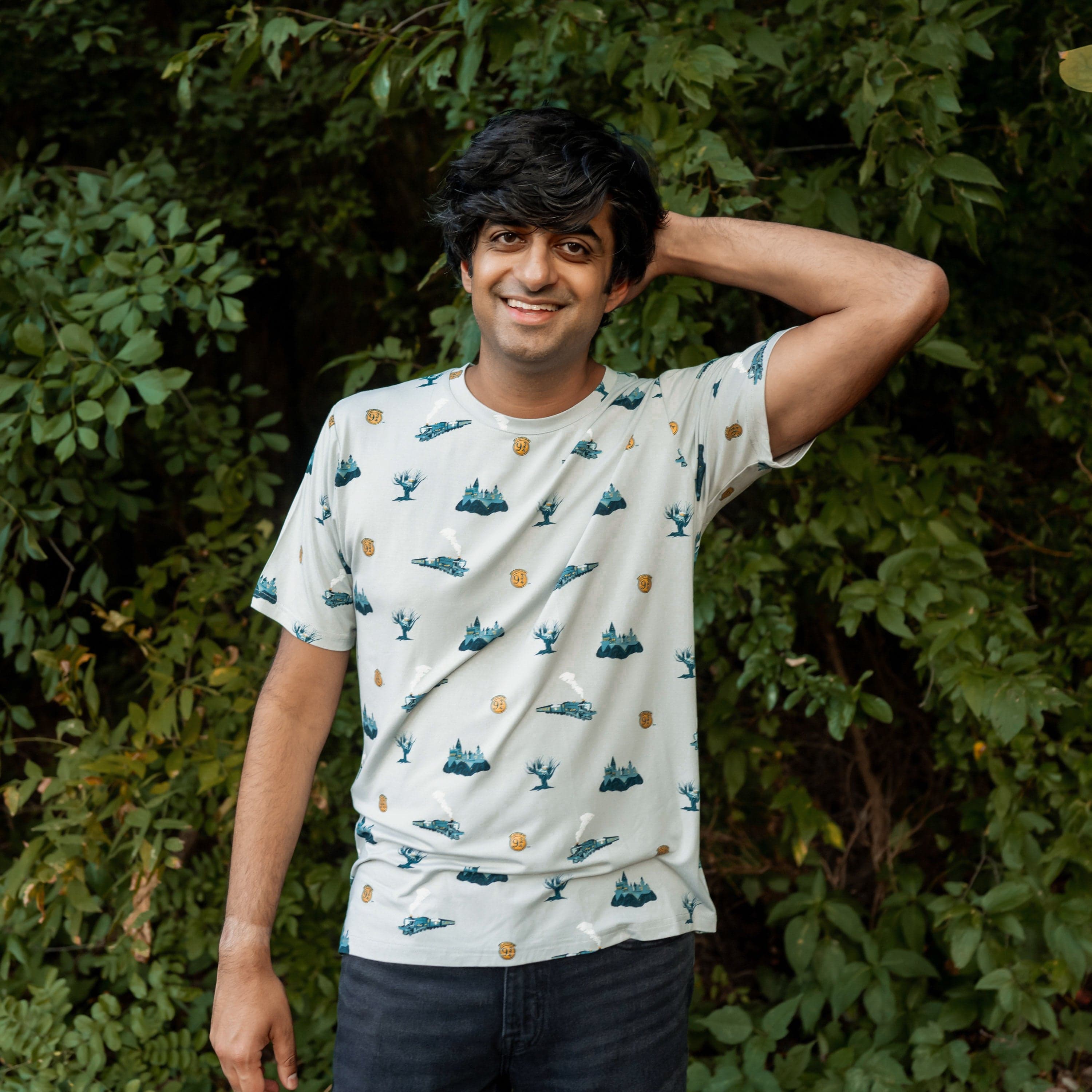  Men's Crew Neck Tee in Journey、mySite、layawaytickets