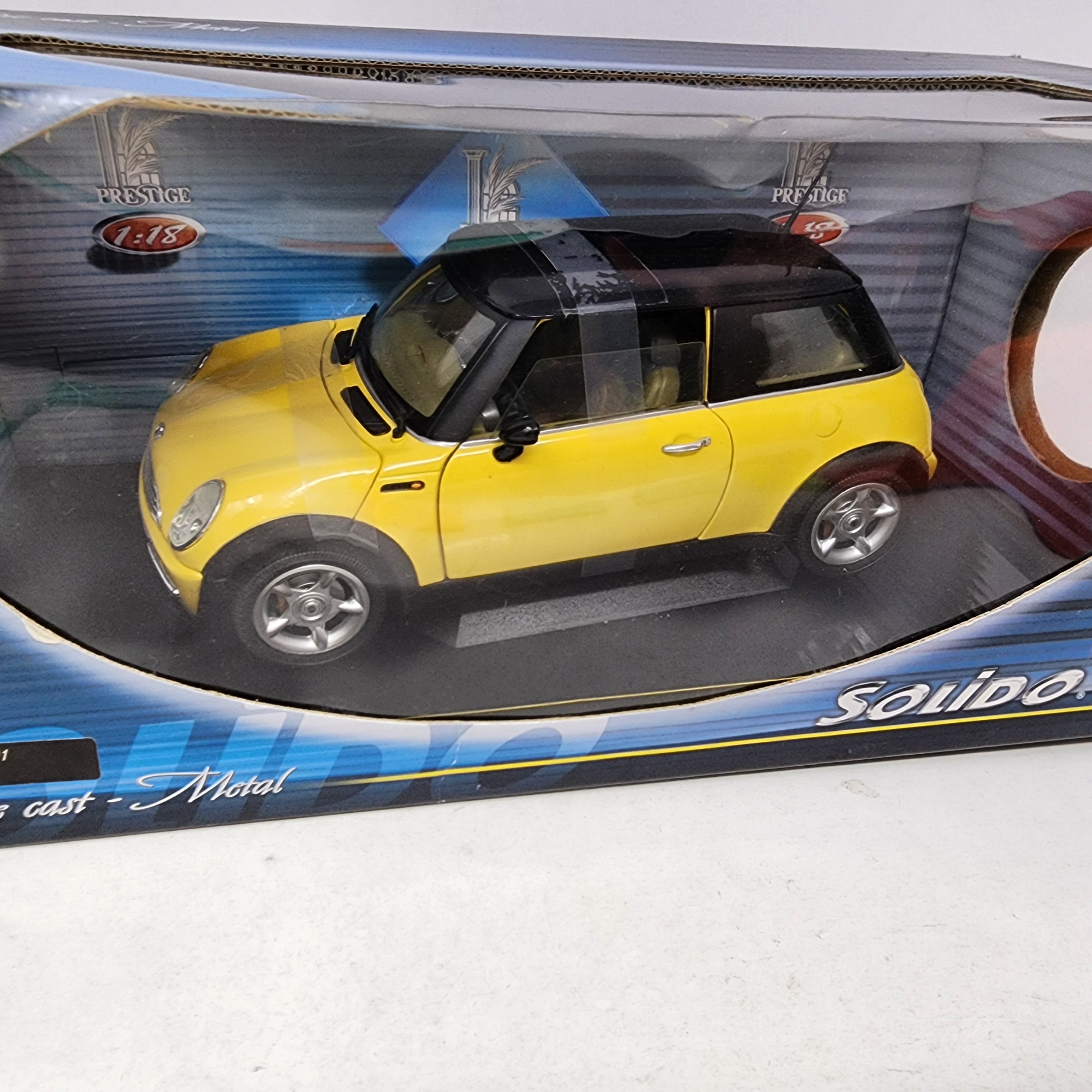 2001 Mini Cooper * Yellow * Solido Collectibles 1/18 Scale、mySite、hgirdovlk