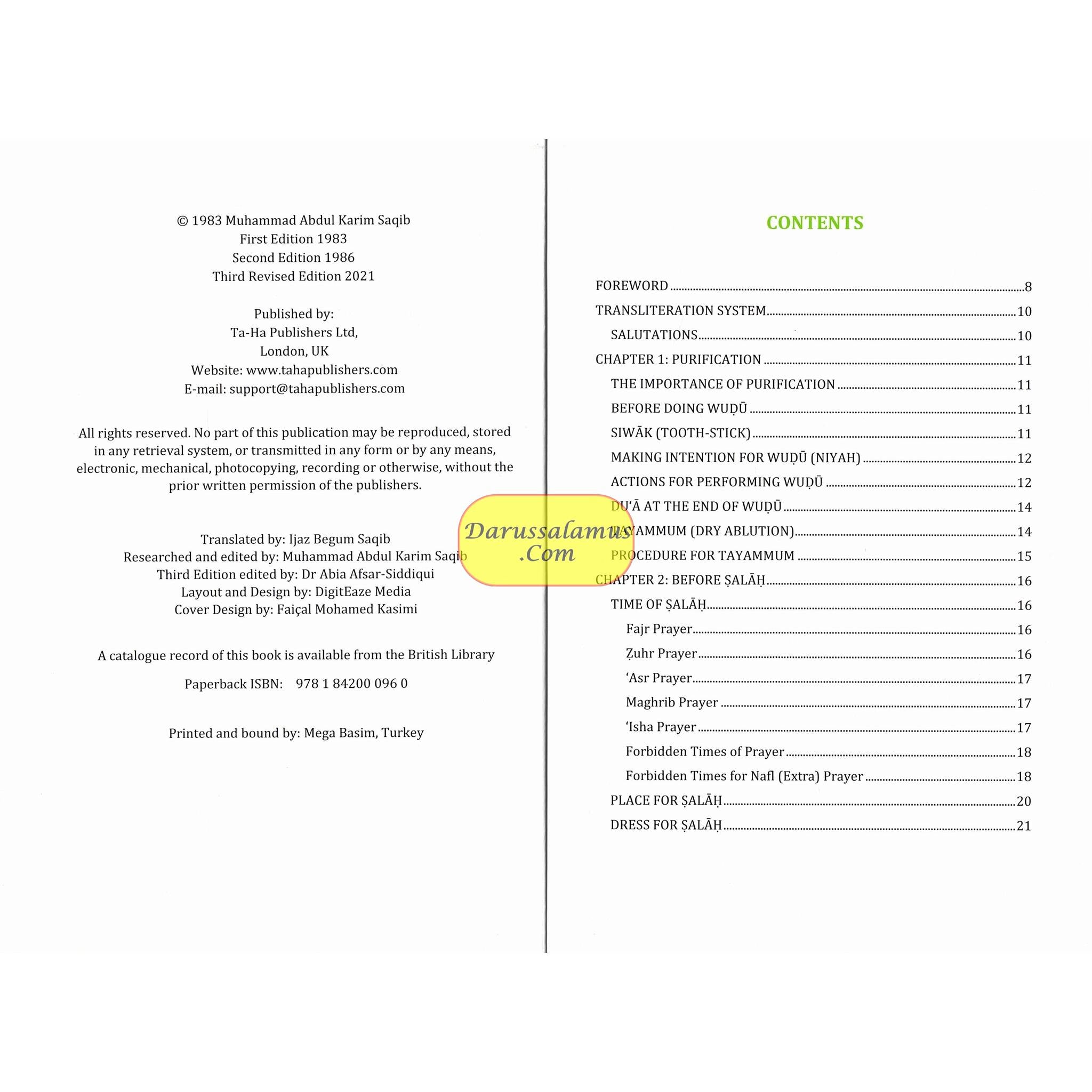 A Guide to Salah By M. A. K Saqib、mySite、topwebapps