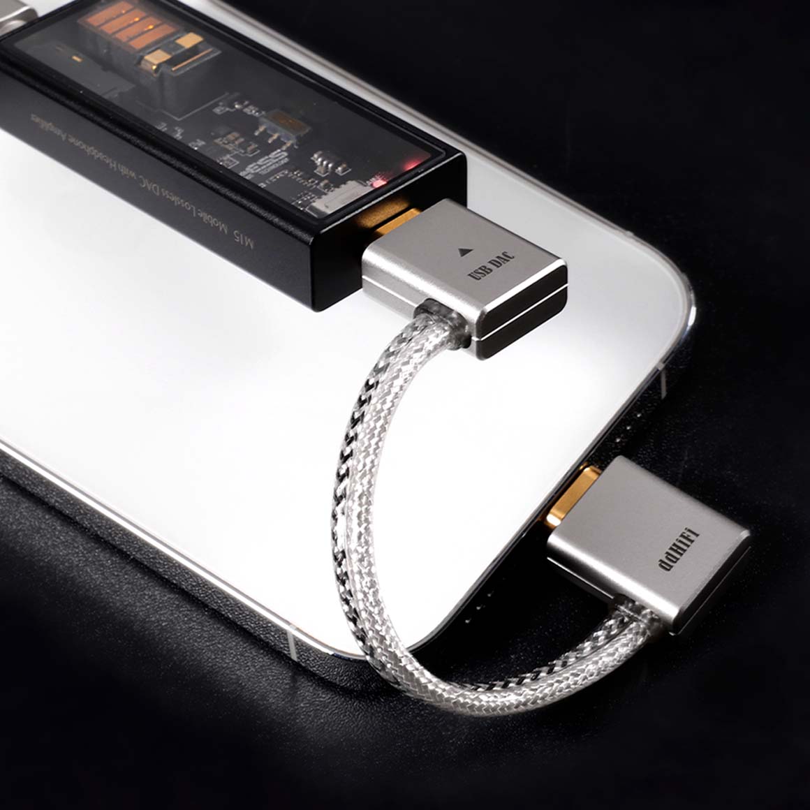 ddHiFi - MFi09L L-shaped OTG Cable、mySite、merchandisen