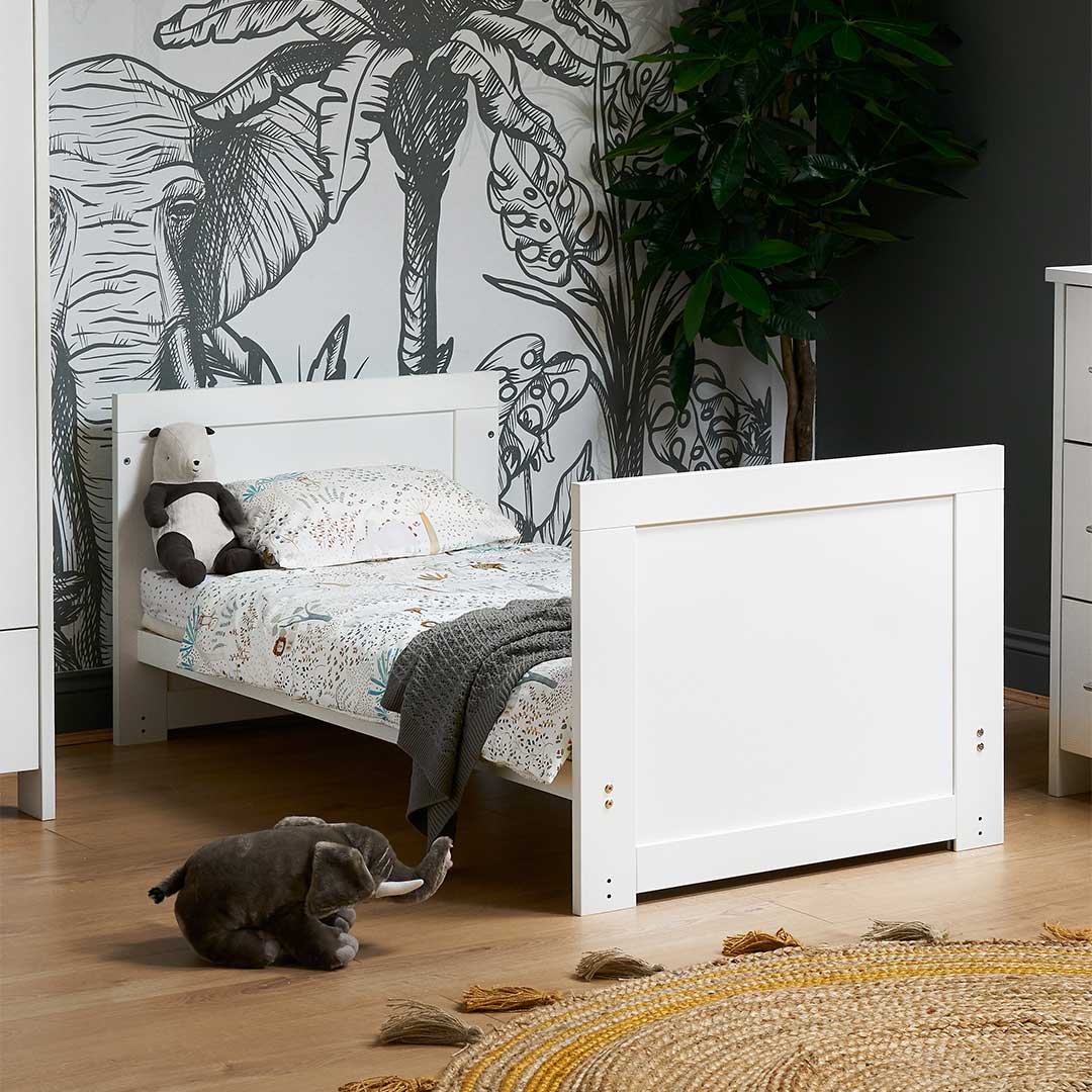  Obaby Nika Cot Bed - White Wash、mySite、merchandisen