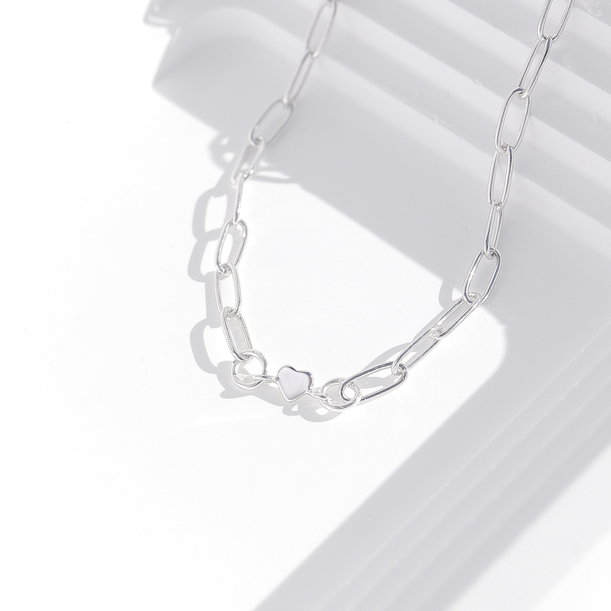 2.0 mm Fine Paperclip Chain .925 Sterling Silver Permanent Jewelry Chain - By the Foot / PMJ0013、mySite、dreamappss