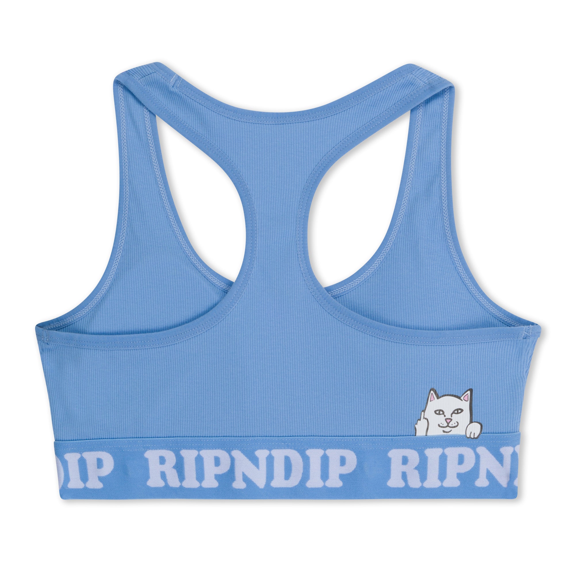  Peeking Nermal Sports Bra (Light Blue)、mySite、merchandisen