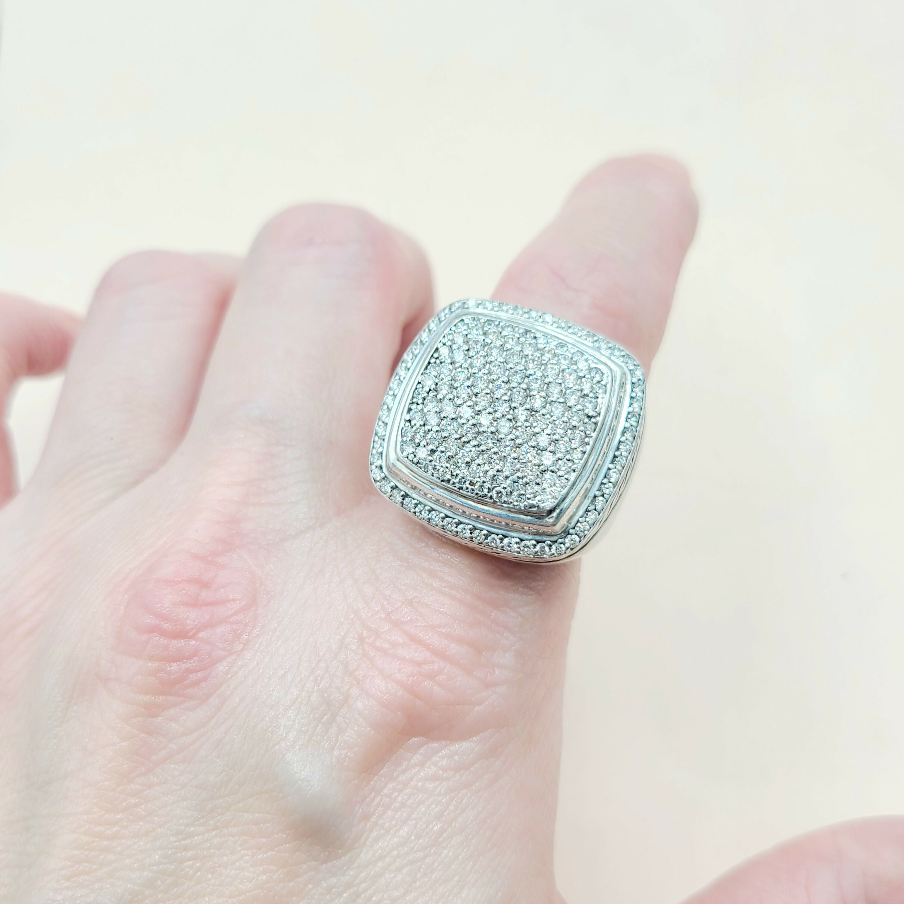 David Yurman Albion Ring 20mm Pav茅 Diamonds、mySite、hinf8tx79