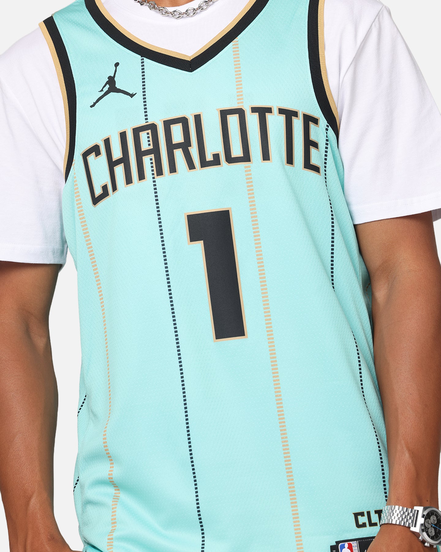Nike Lamelo Ball Charlotte Hornets #1 City Edition 2024/25 Nike Dri-Fit NBA Swingman Jersey Mint、mySite、zt4zffjzw